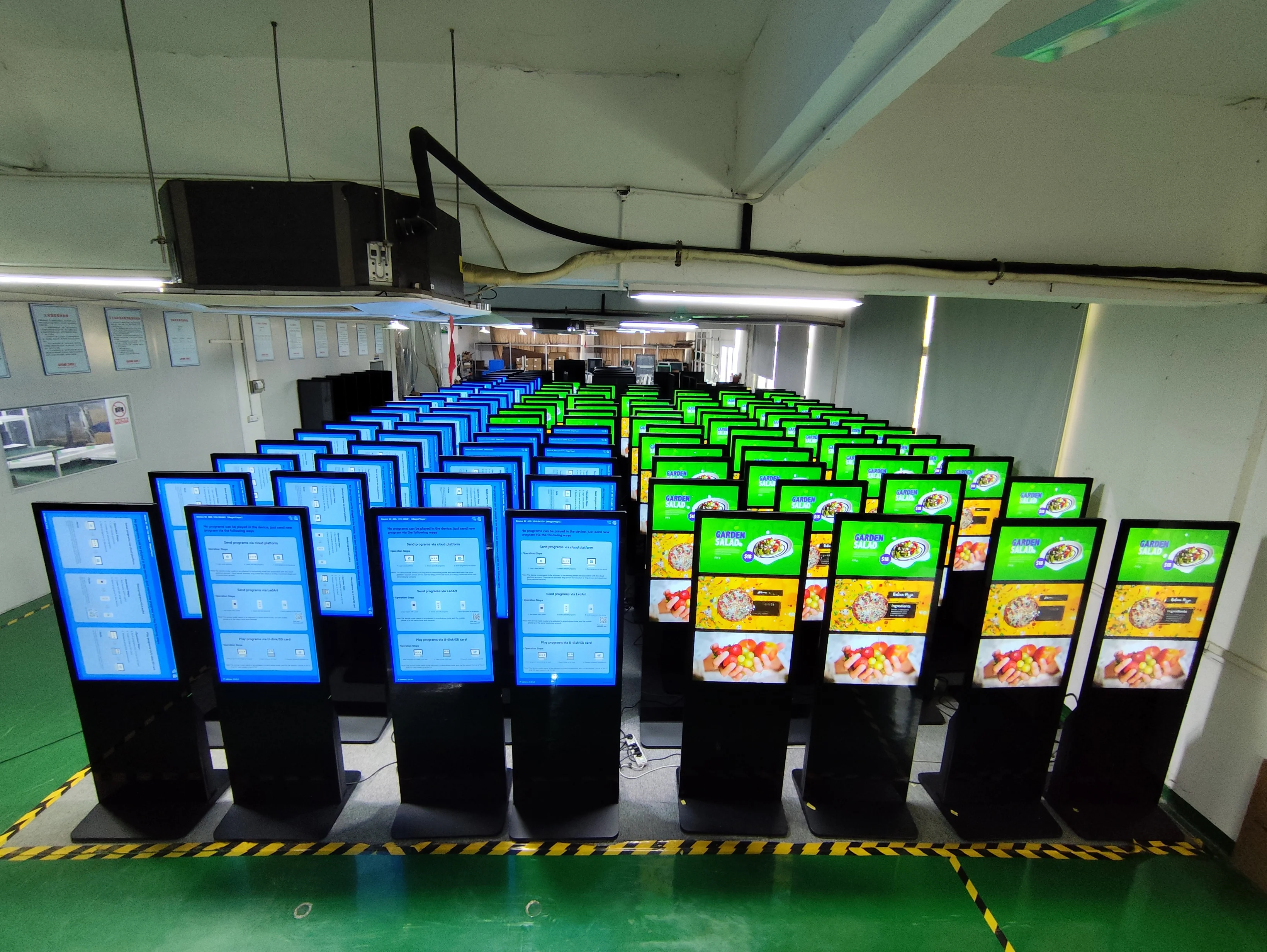 VETO LCD Floor Standing Indoor Vertical Totem Android Advertising Commercial Digital Signage and Display Video Player Factory