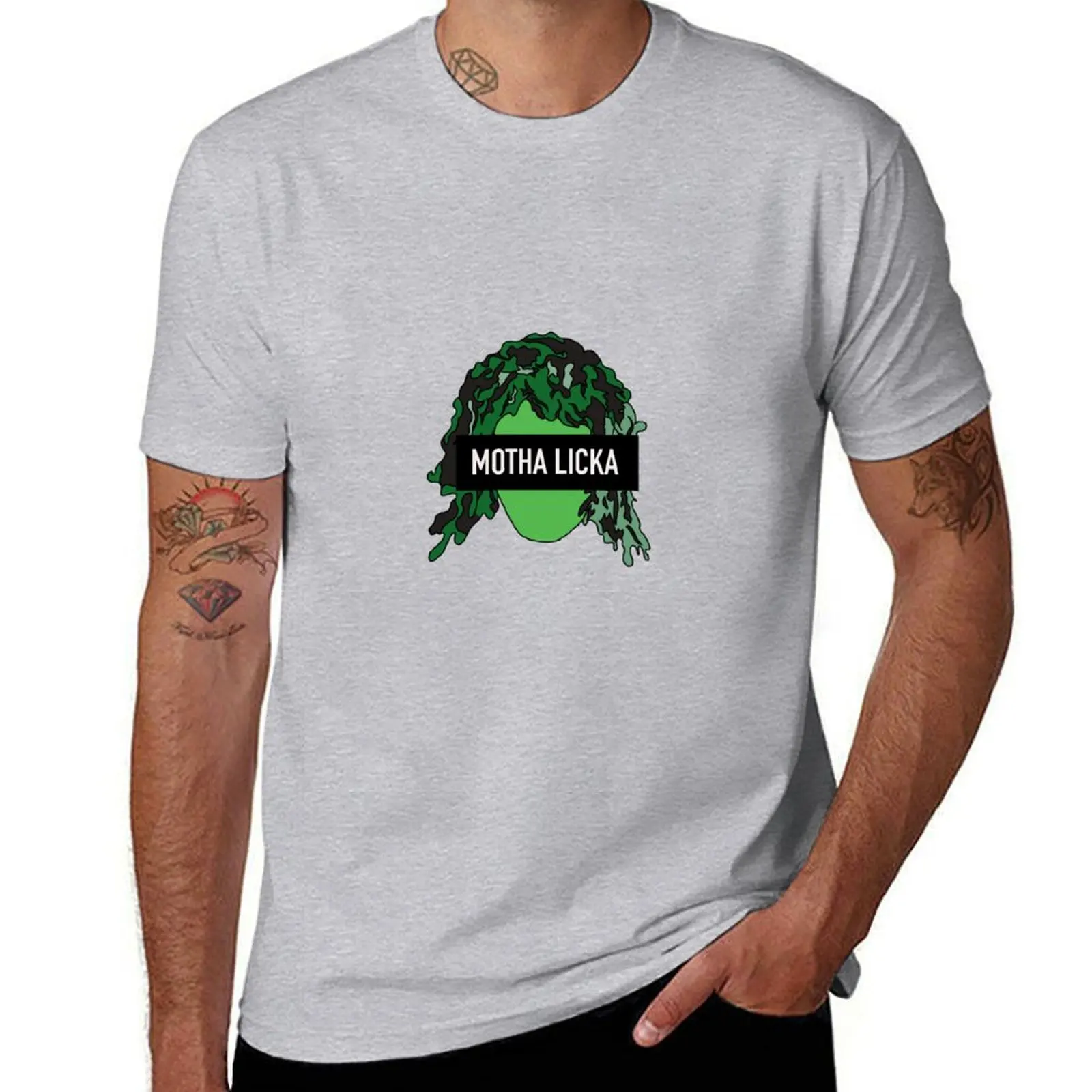 Old Gregg Motha Licka T-shirt quick drying Blouse mens graphic t-shirts big and tall