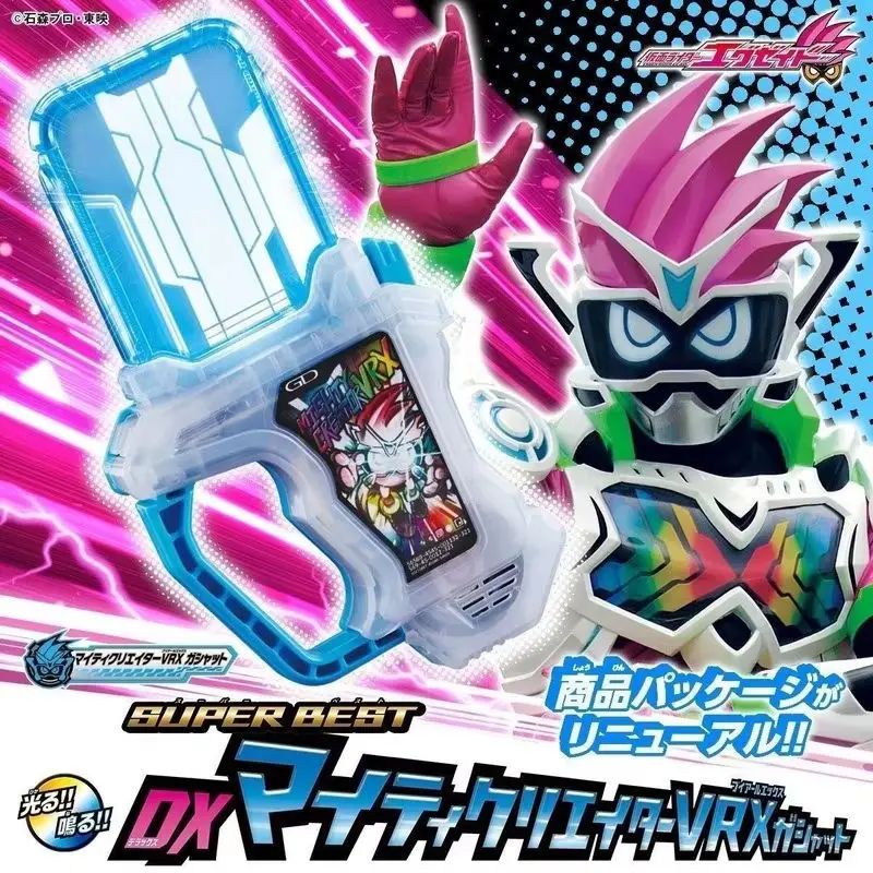 

Bandai Kamen Rider Ex-Aid Dx Transformation Belt DX VRX Cartridg Driver Legend Rider Gashat Action Figure Gift Cosplay In Stock