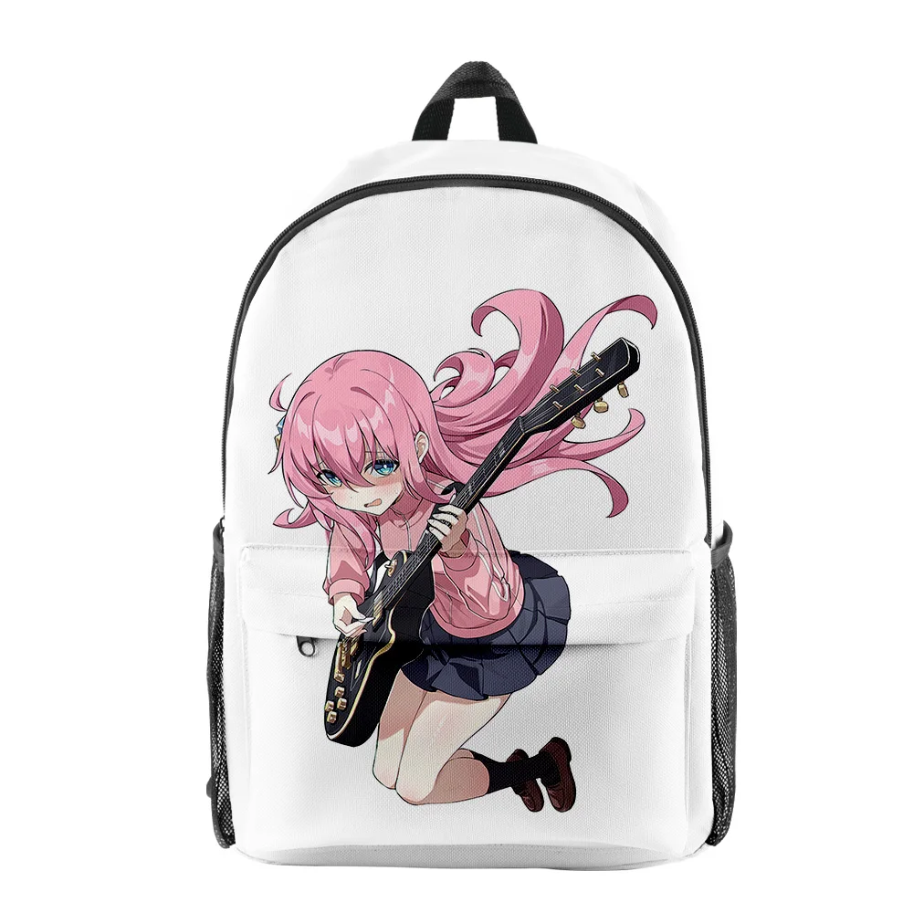 Popular Bocchi the Rock Anime pupil Bookbag Notebook Backpacks 3D Print Oxford Waterproof Boys/Girls Fashion Travel Backpacks