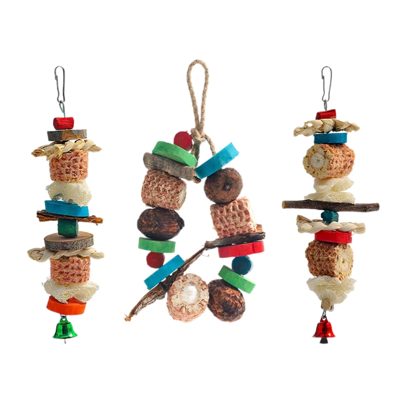 #16 Trending Hanging Bird Chew Toys Right Now