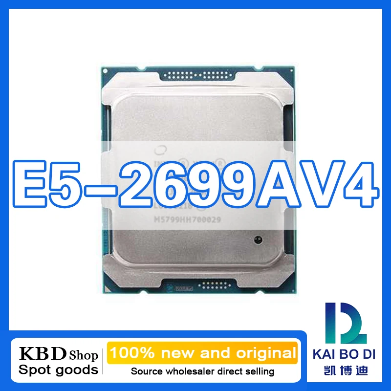 Xeon E5-2699AV4 CPU 22 core 44 thread 2,40 GHz 100% NUOVA e ORIGINALE CPU Central Processor Unit