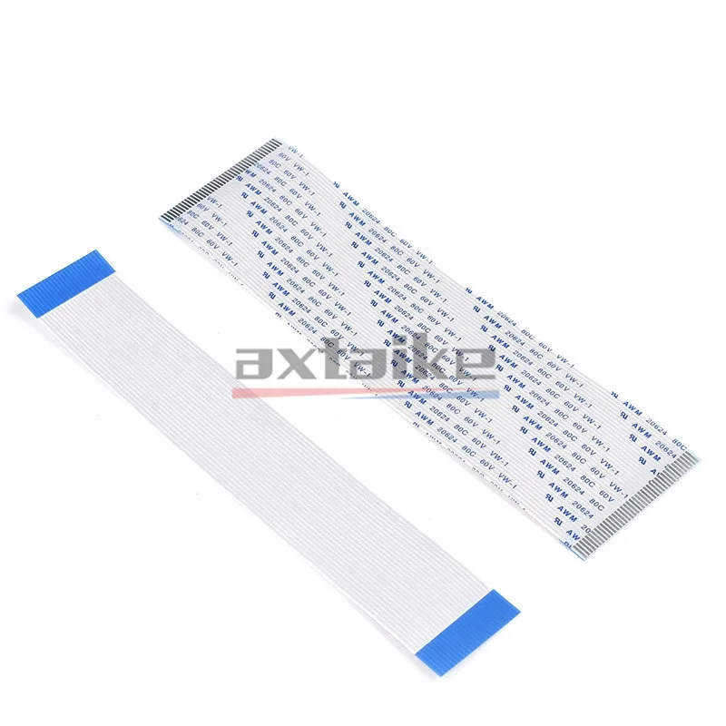 10PCS FPC FFC Flexible Flat Cable 4-60Pin 1.0MM Pitch A-Type B-Type 5-20CM Length for Printer Scanner Industrial Equipment