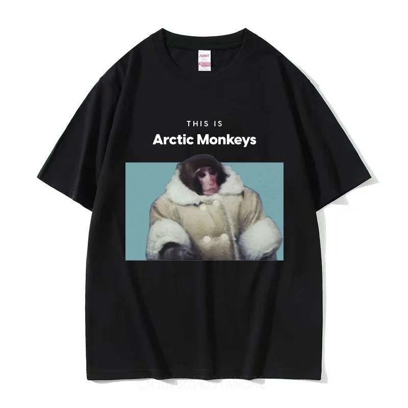 Funny This Is Arctic Monkeys Graphic TShirt Men Women Hip Hop Retro Punk Clothing T-shirt Casual  Cotton Oversized T Shirts