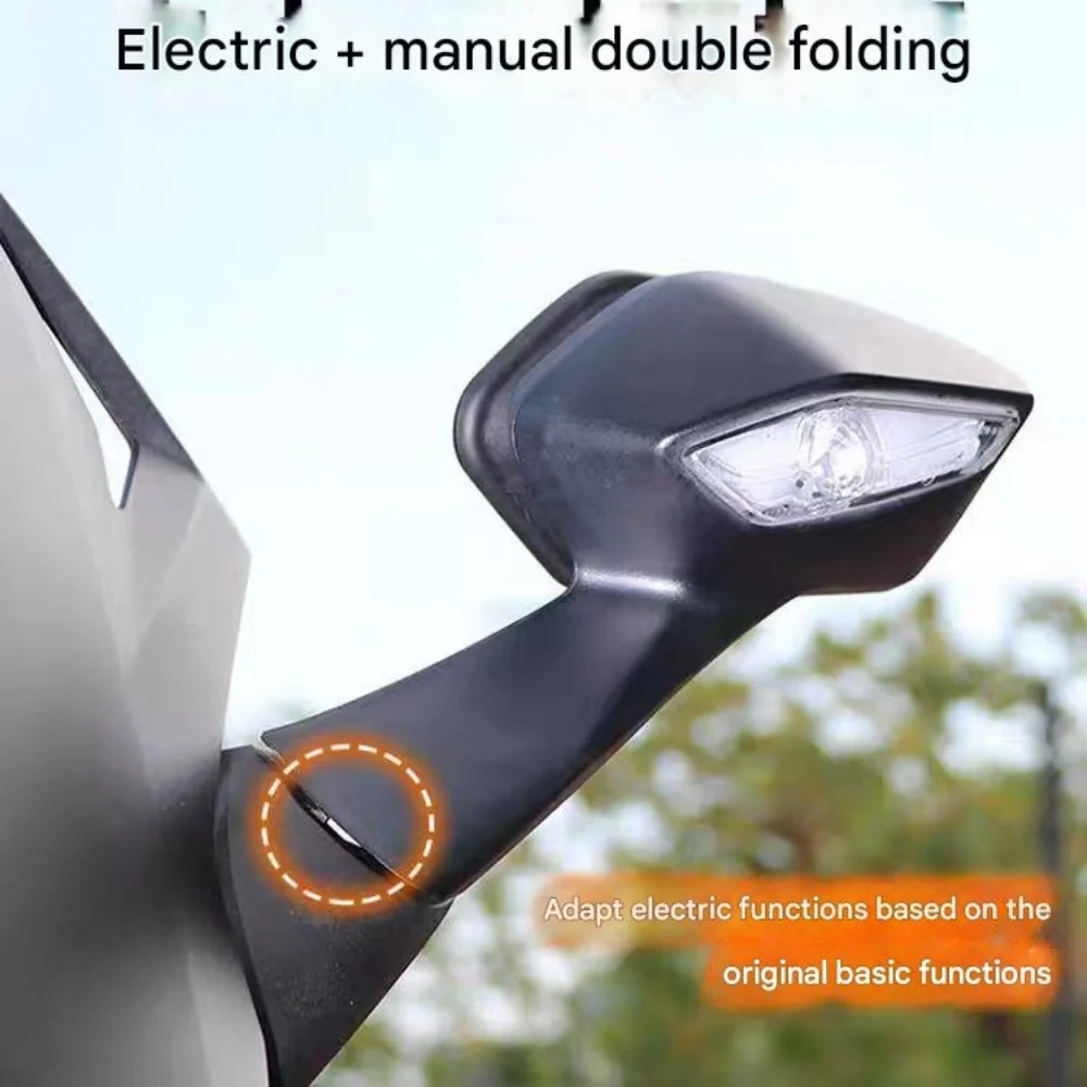 【Perfect fit】For Honda Fosha folding rearview mirror Fosha NSS350/300/250 electric folding ear reflector modification parts