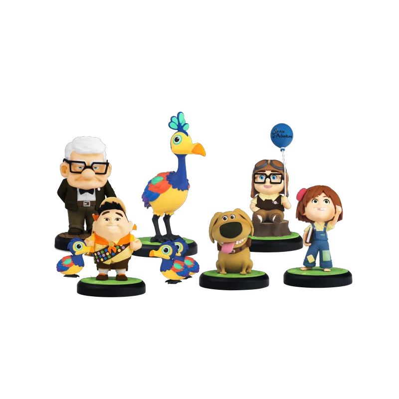 

Genuine Disney Pixar Up Flying House Handcrafted Desktop And Home Ornament --Carl & Ellie’S Love Story Collectible Gift