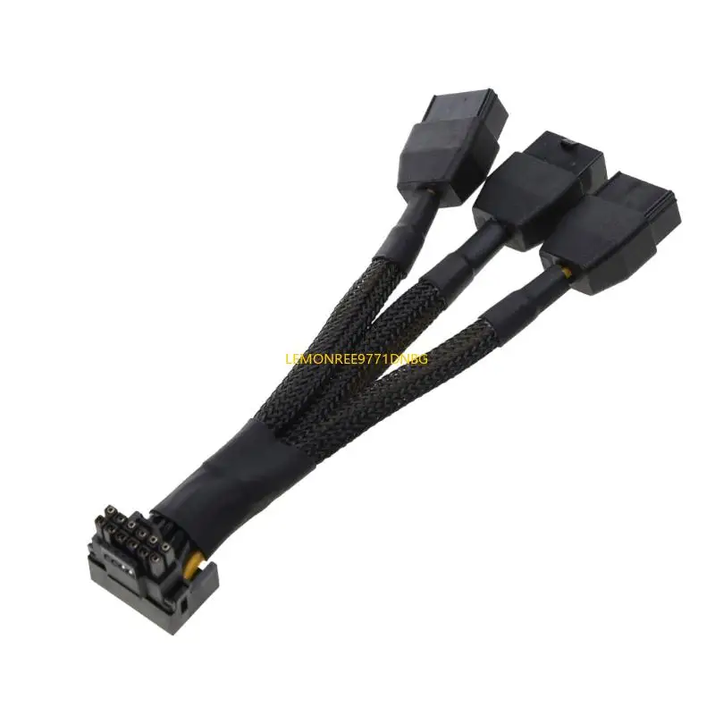 

D7YC Прямой угол от 3x8pin до 16pin адаптерный кабельный проволока для эффективного управления пространством