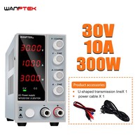 Wanptek Adjustable Laboratory Power Supply 30V 6A 10A 60V 5A 120V 3A  Voltage Regulator Lab Bench DC Power Supply