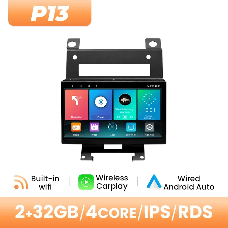 Draadloze Carplay Android 14 Autoradio Speler Voor Land Rover Freelander 2 2007-2012 GPS Navigatie DSP 128 GB AI Voice Multimedia