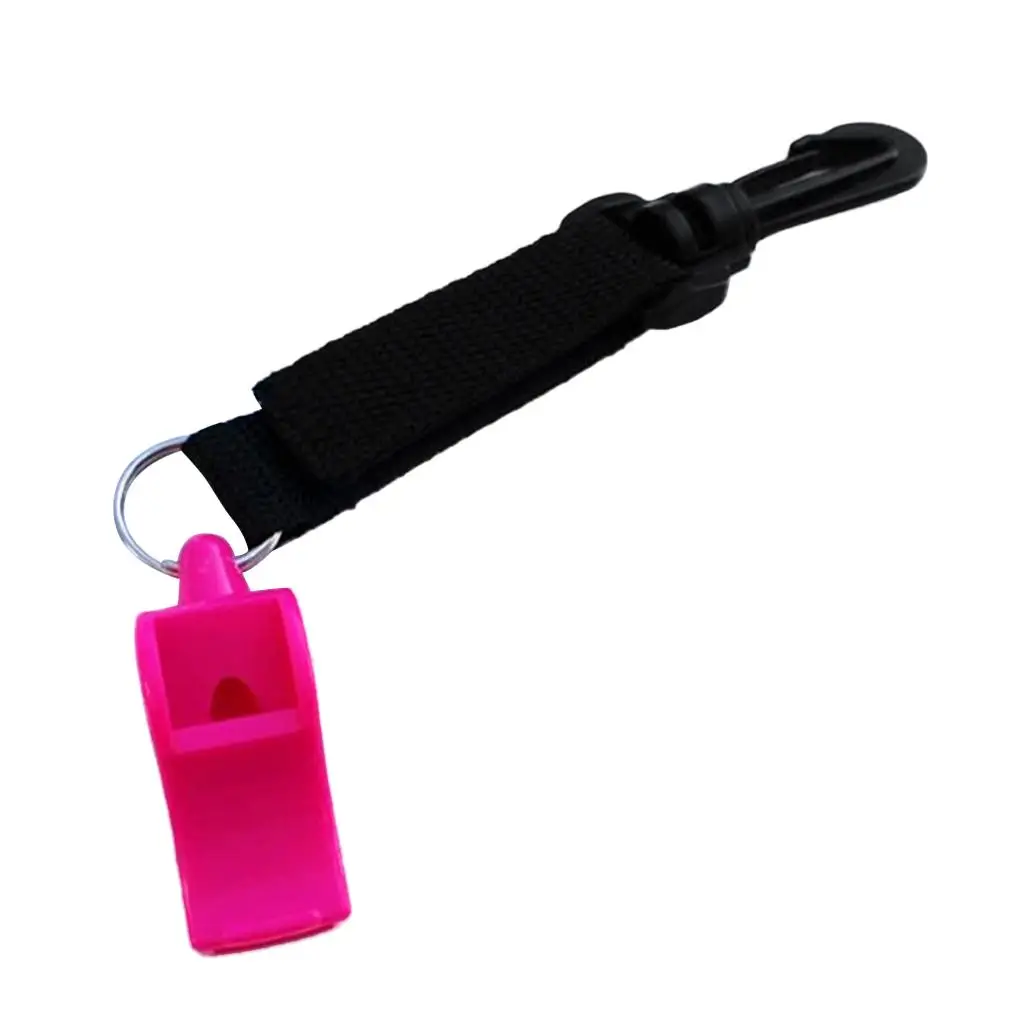 ABS Stainless Steel Rescue Whistle Survival Safety Whistle Outdoor Emergency Sound Device for Boating Marine Diving