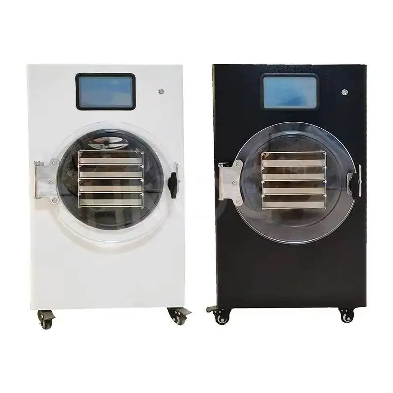 

Automatic Stainless Steel Vacuum Freeze Dryer with Electric Heating for Commercial Household Food and Fruit Processing