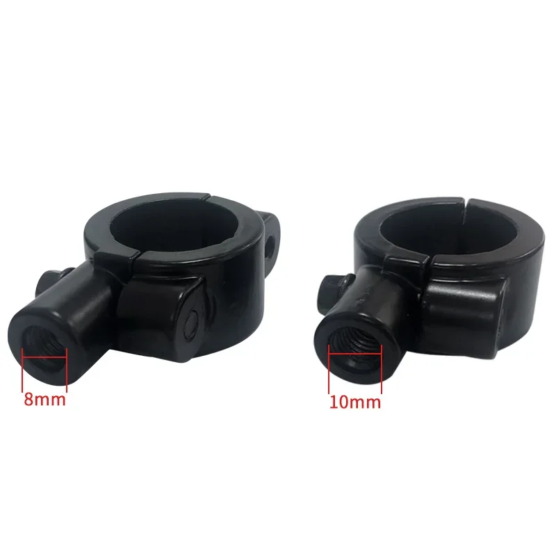 Motorcycle Rearview Handlebar Mirror Mount Holder Adapter Clamp Base 8mm 10mm 7/8\