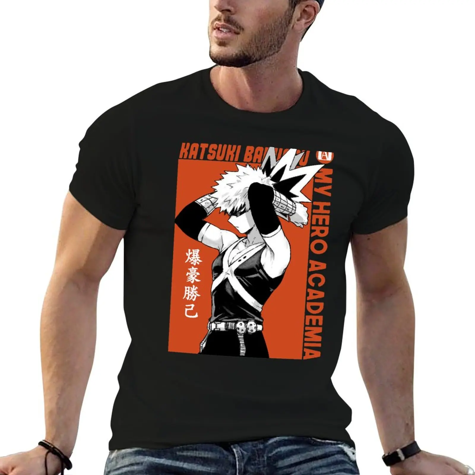 

Katsuki Bakugo T-Shirt t shirt man designer t shirt for man T-Shirt