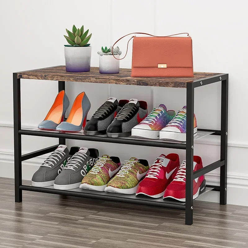 

Household Living Room Entrance Dustproof Floor Combination Shoe Cabinet, Multi-layer Storage Shoe Rack At The Entrance