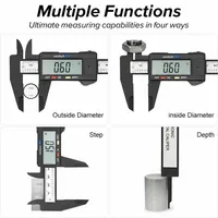 HOT Caliper Precision Digital 150mm Carpentry Tools LCD Measuring Tool Woodworking Tools Electronic Vernier Micrometer {}_______