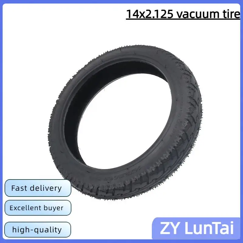 14x2.125 Tire,  Tube Tire, Replacement Rubber Tire for Electric Scooter Bicycle Moped Wheel