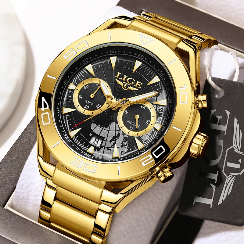 Men's Fashion Automatic Waterproof Quartz Watch