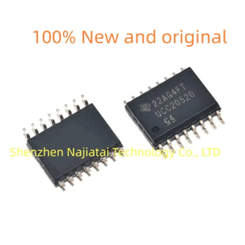 5 шт./партия 100% Новый оригинальный чип UCC20520DWR UCC20520 SOP16 IC