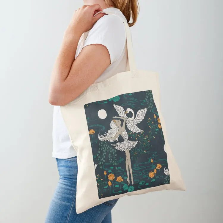 

Swan Lake - Odette Tote Bag shoping bag tote bags men Canvas bag for women Gift