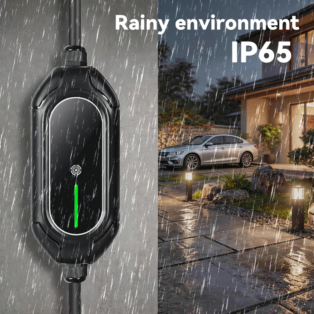 

VODEXEV Portable EV Charger Type2 3.5KW 16A Adjustable Current 7KW 32A Supports Wireless Control Suitable for Electric Vehicles