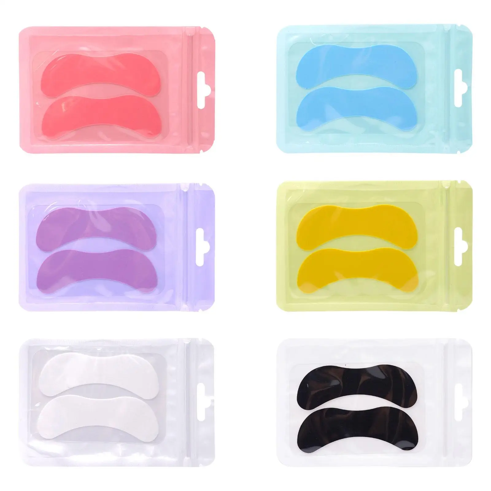 Almofadas para permanente de cílios, almofadas de proteção para cílios, levantador de cílios DIY, sob almofadas para os olhos,