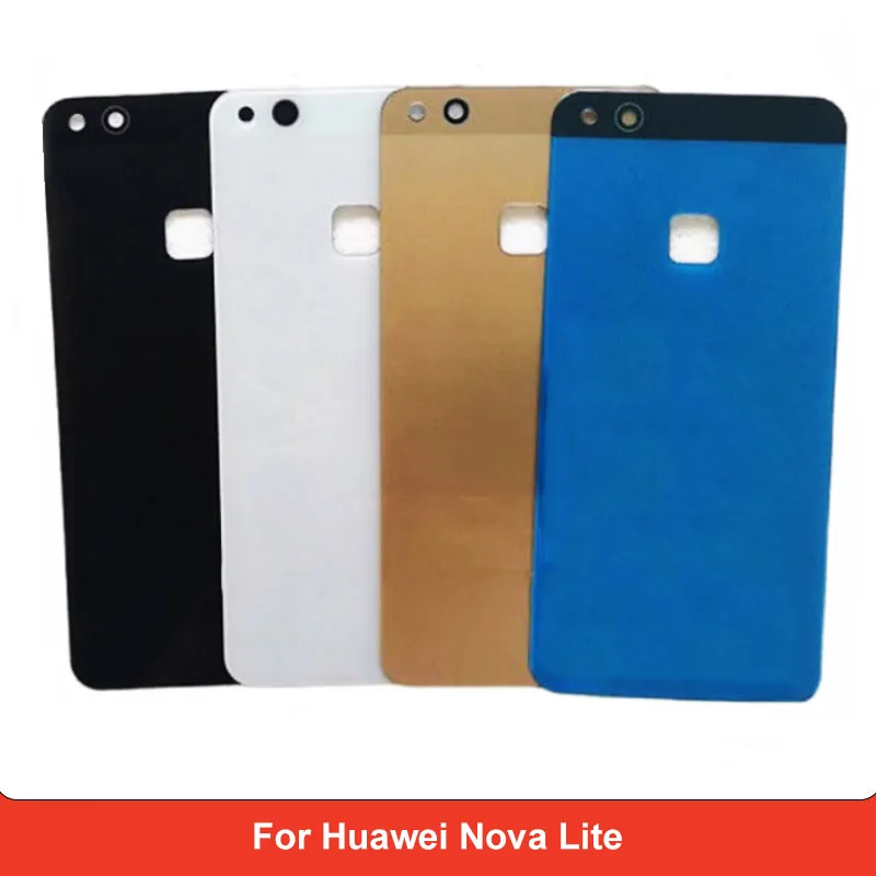 2 PCS Battery Back Cover for Huawei Nova Lite back cover Repair Replacement Part