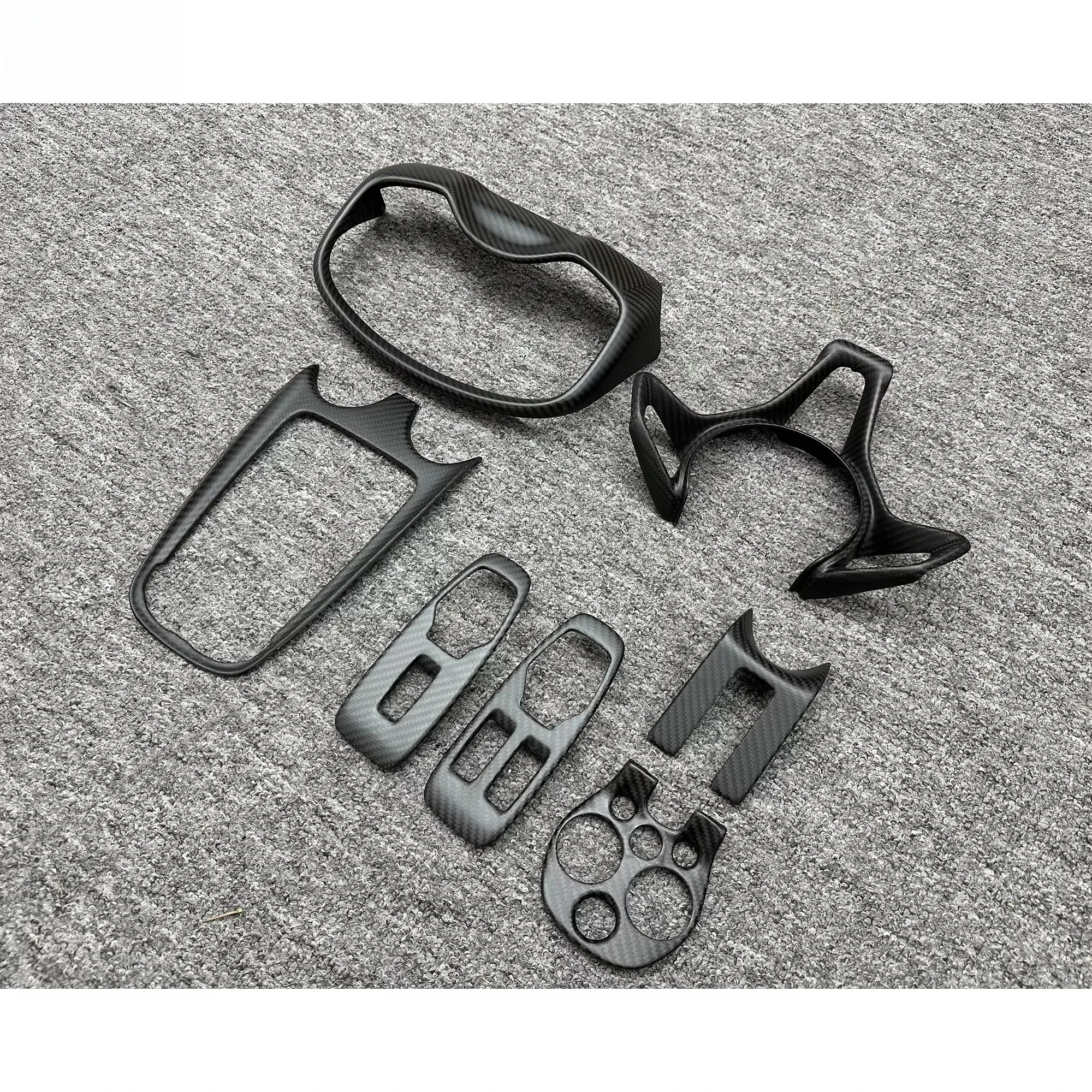 Dry Matte Carbon Fiber Replacement Interiors Kit for Mclaren 540C 570S 570GT 600LT 2015-2018 Carbon Interior Body Kits Car Parts