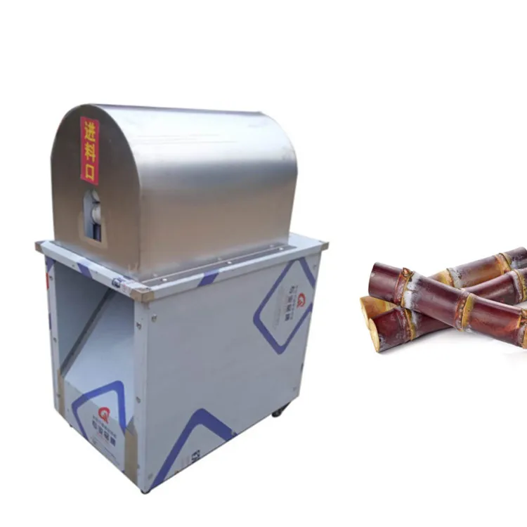 Commercial Automatic Electric Sugar Cane Peeler Equipment Sugarcane Peeling Machine For Sale