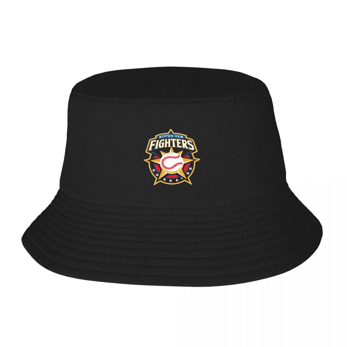 Hokkaido nippon ham fighters Bucket Hat Golf Hat Man Snapback Cap Big Size Hat Beach Bag Men Women's