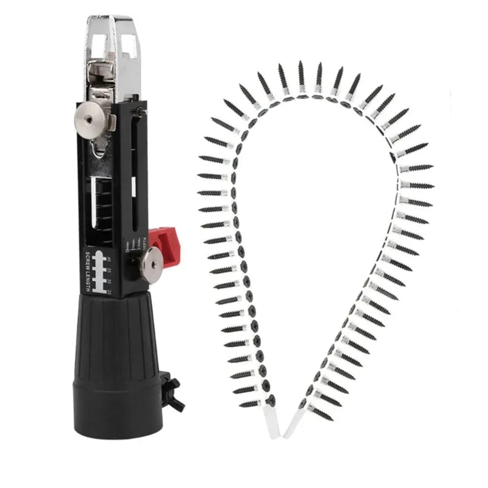 Imagem -03 - Parafuso Automático Prego Cadeia Peças para Ferramentas Elétricas para Madeira Fixação de Broca Corrente Elétrica Auto-roscante 50 Pcs Parafusos pc Pcs