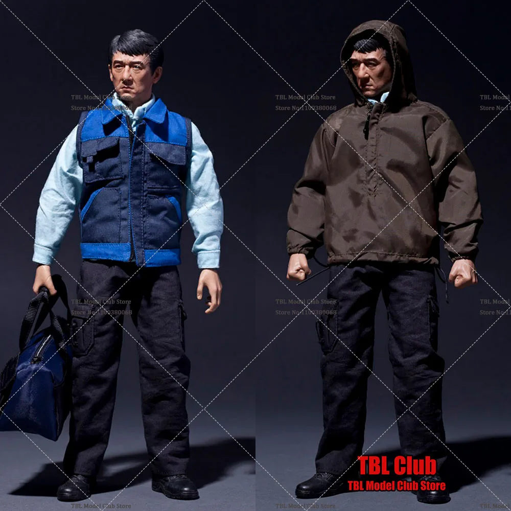CRAFTONE NO.013 1/6 escala coleccionable veteranos Good Guy Jackie Chan 12 pulgadas conjunto completo soldado masculino figura de acción modelo muñeca