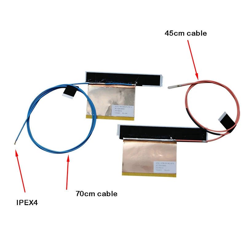 Thinkpad P52 X395 L850-GL internal LTE WWAN 4G antenna for L830 L850 L860 EM120R EM160R T77W968 L850 L860 T99W175 T77W595 modem