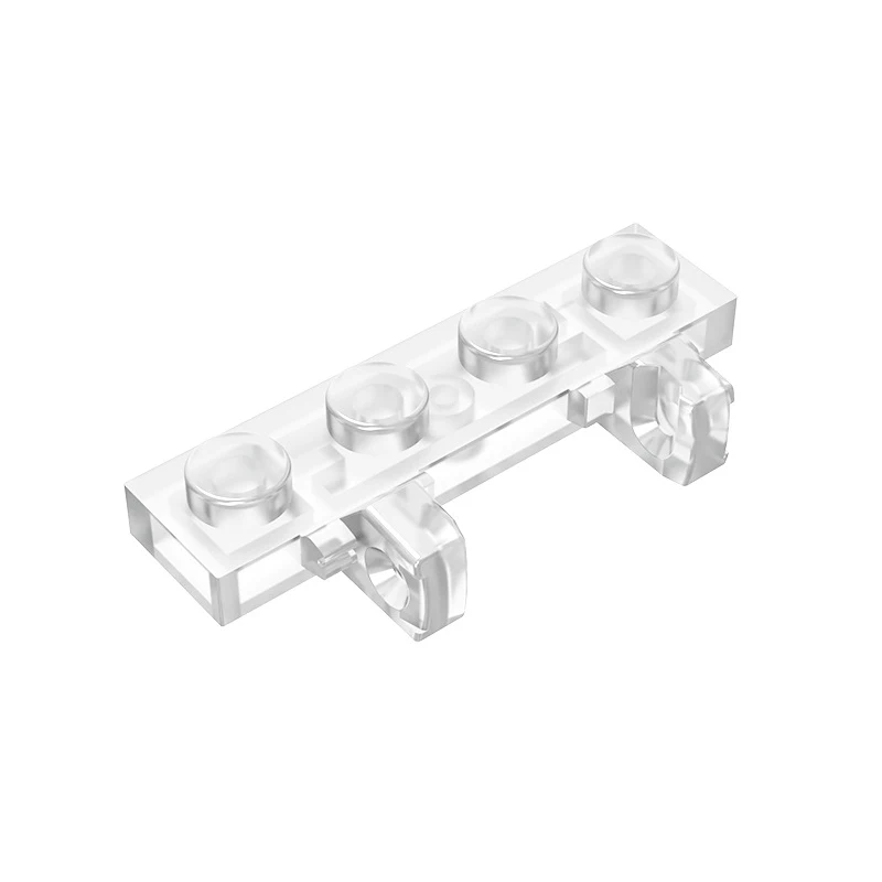 Gobricks GDS-894 Hinge Plate 1 x 4 Locking Dual 1 Fingers on Side compatible with lego 44568  DIY Building Blocks