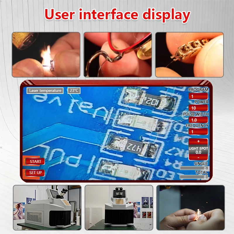 Jewelry Laser Welding Machine with CCD Microscope for Unmatched Precision in Repair and Creation