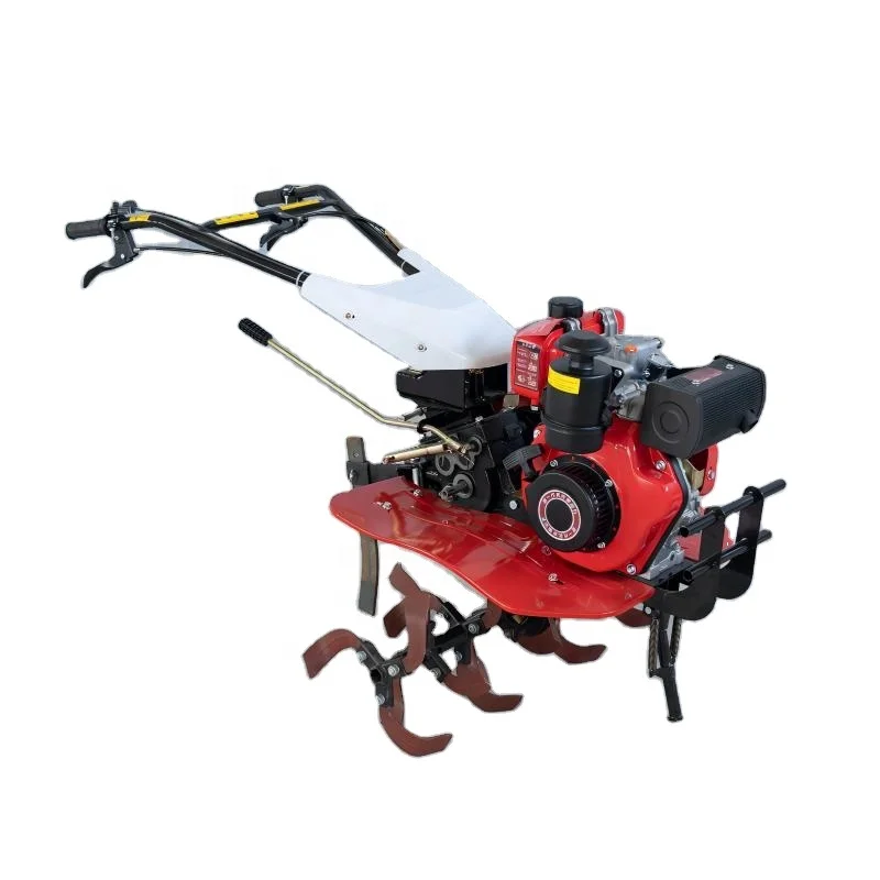 173F 178F 188F 192F 4WD Diesel Mini Power Tiller Mini Cultivator  Compact Cultivator 251cc 270cc