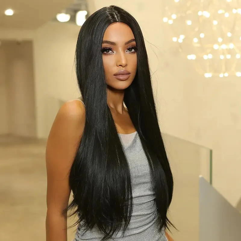 

Straight Lace Wigs Human Hair Transparent Lace Wigs Pre Plucked With Baby Hair 180% Density Glueless Wigs Human Hair Wigs
