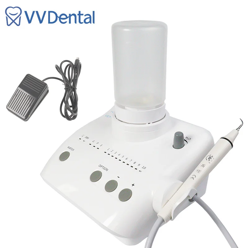 Dental Ultrasonic Scaler For Scaling Periodontics Endodontic Remove Dental Plaque And Calculus Oral Instrument with Foot Pedal