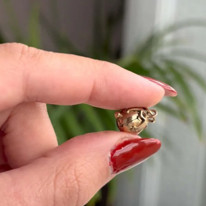  Masonic Transforming Sphere Pendant Classic Style Children's Fashion Jewelry Gift for Parent-Child Matching Gold Color