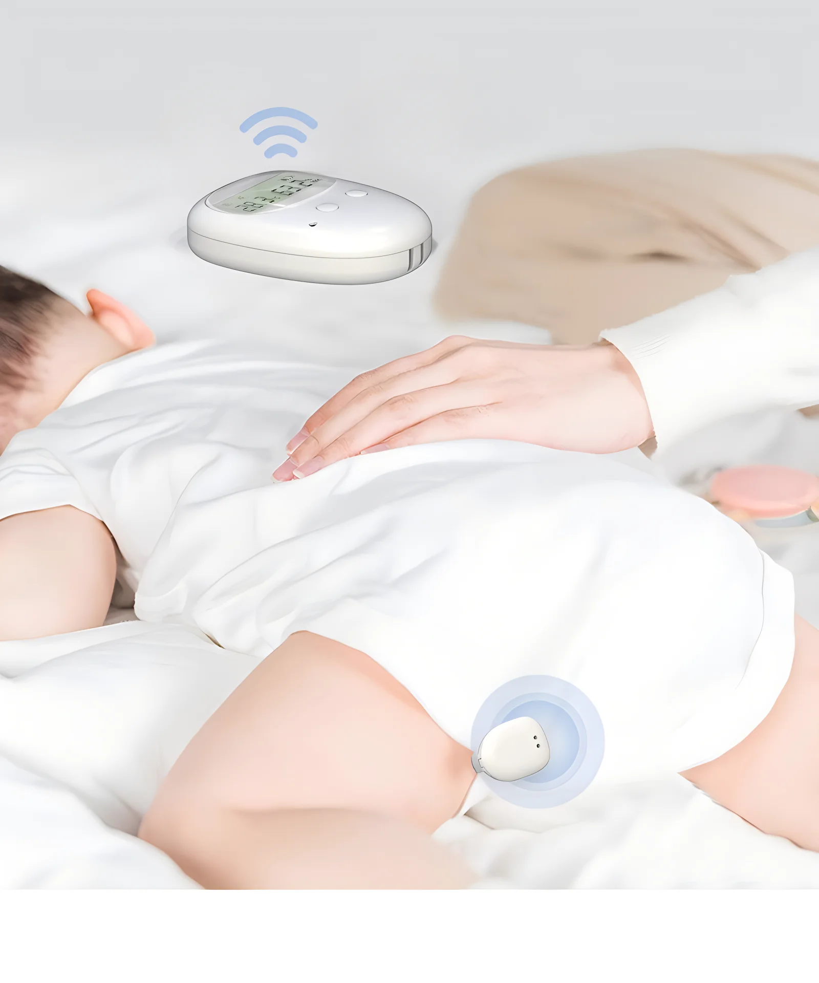 3 Types Arm Wear Wireless Bedwetting Alarm Pee Alarm with Receiver for Boys Grils Kids Potty Training Elder Care