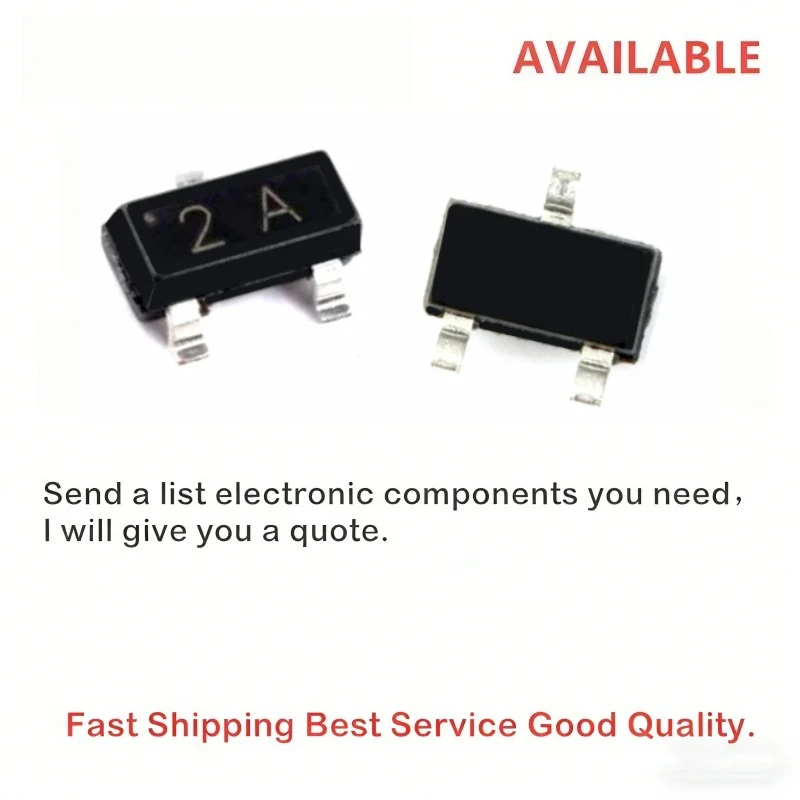 3000PCS/Lot Original  MMBT3906LT1G MMBT3906 2N3906 3906 TRANS PNP 2A SOT23 IC Best quality