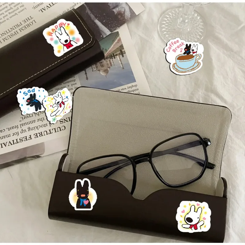 40 قطعة Gaspard et Lisa Ins نمط ملصقات لأجهزة الكمبيوتر المحمول الغيتار حقيبة دراجة نارية الكتابة على الجدران ملصق مضاد للمياه الشارات للعب الاطفال #4