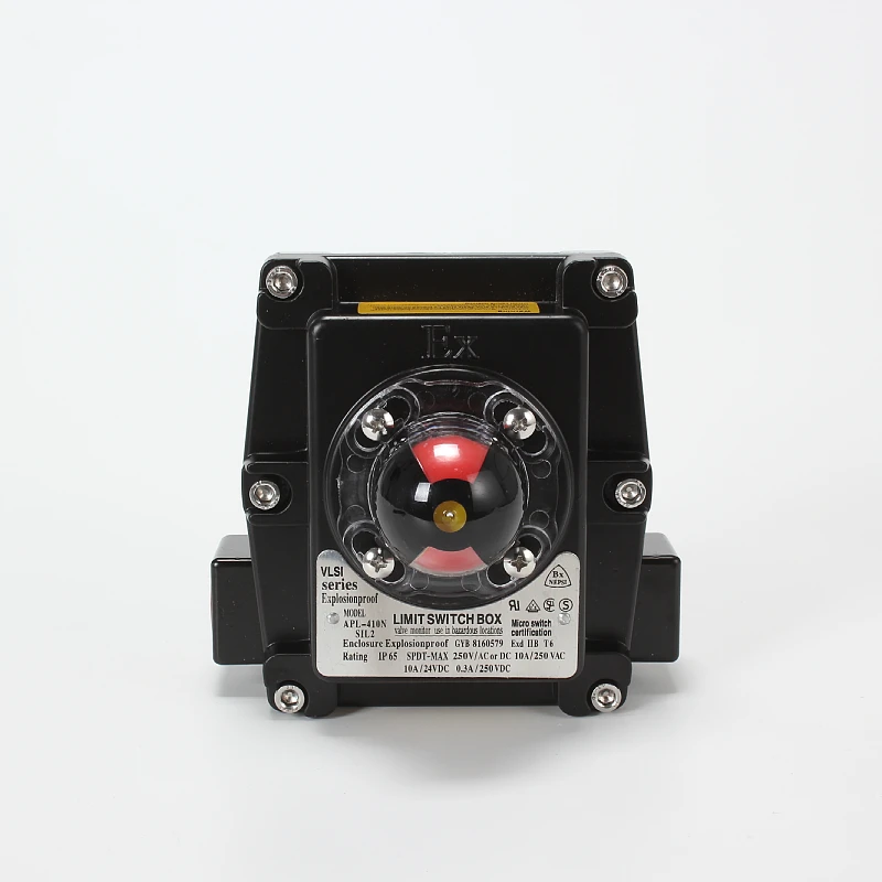 

APL-210N Explosion-Proof Mechanical Position Signal Indicator Ball Valve Pneumatic Actuator Limit Switch Box Monitor Valve Parts