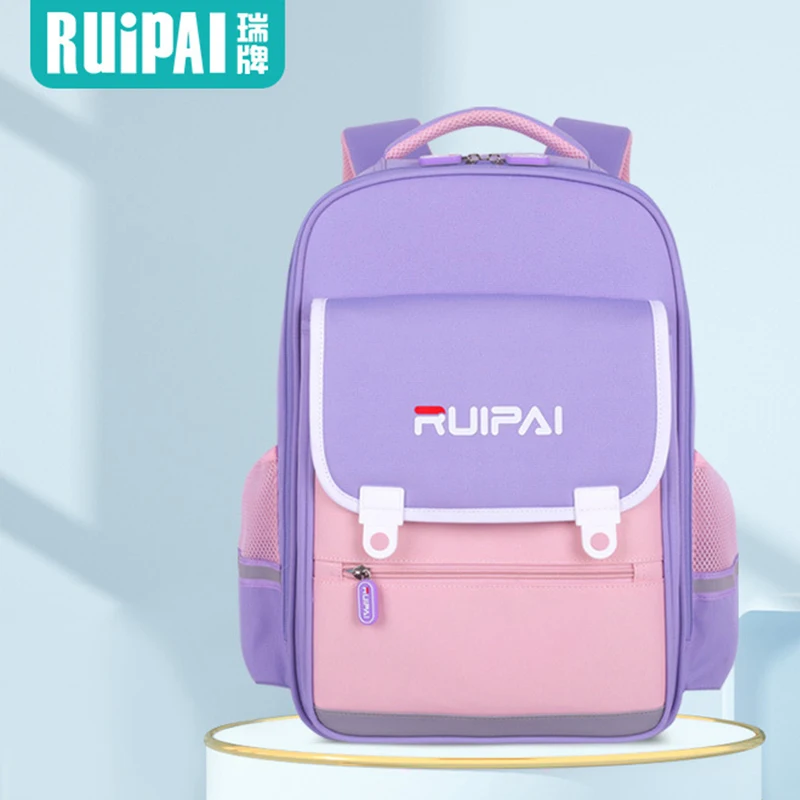 

RUIPAI New Factory Price High Quality School Bag For Kids Boys Protect Spine Reduce Burden Knapsack Primary Students Mochila