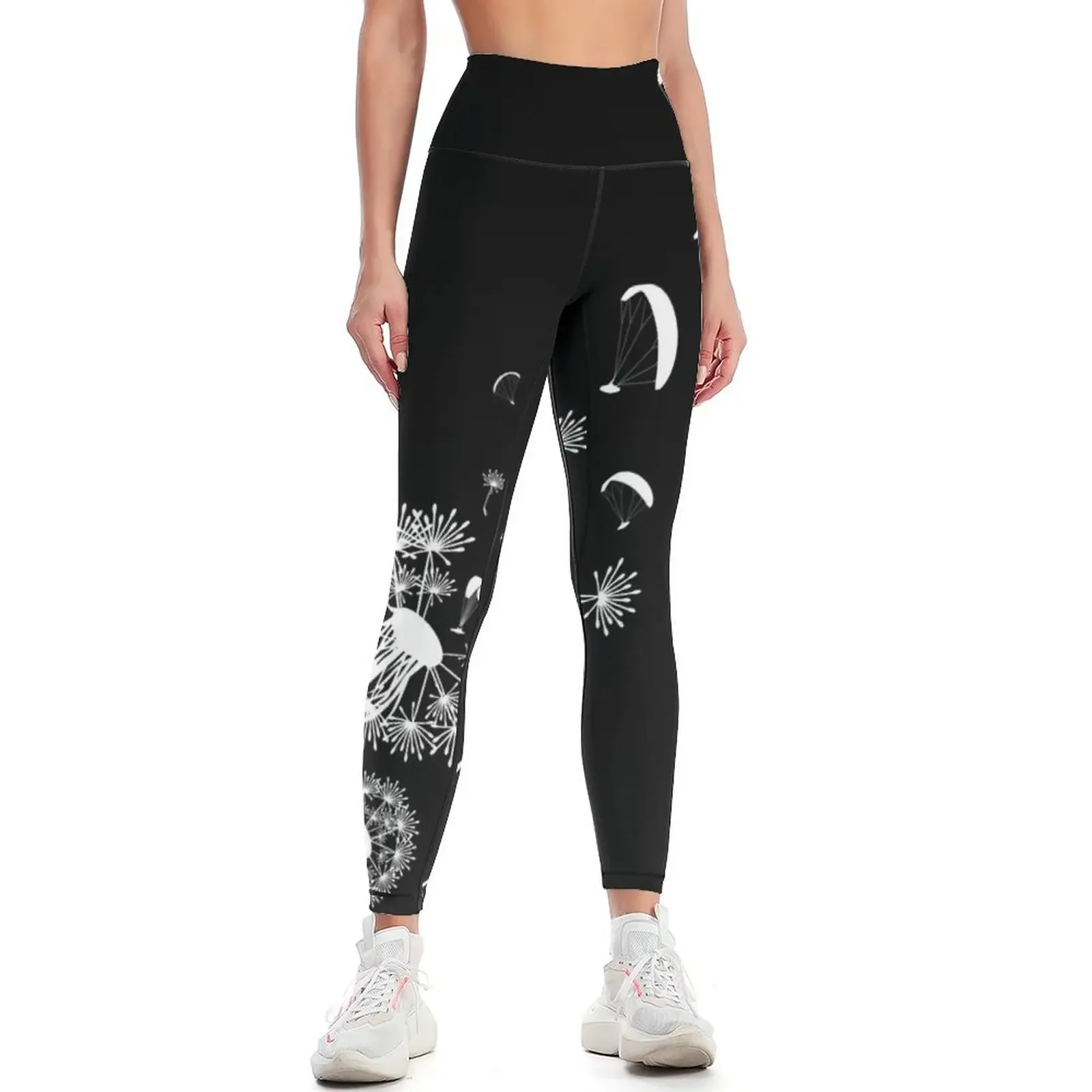 

Paragliding paraglider dandelion Leggings sportswear for gym harem pants sport set Women's push up Womens Leggings