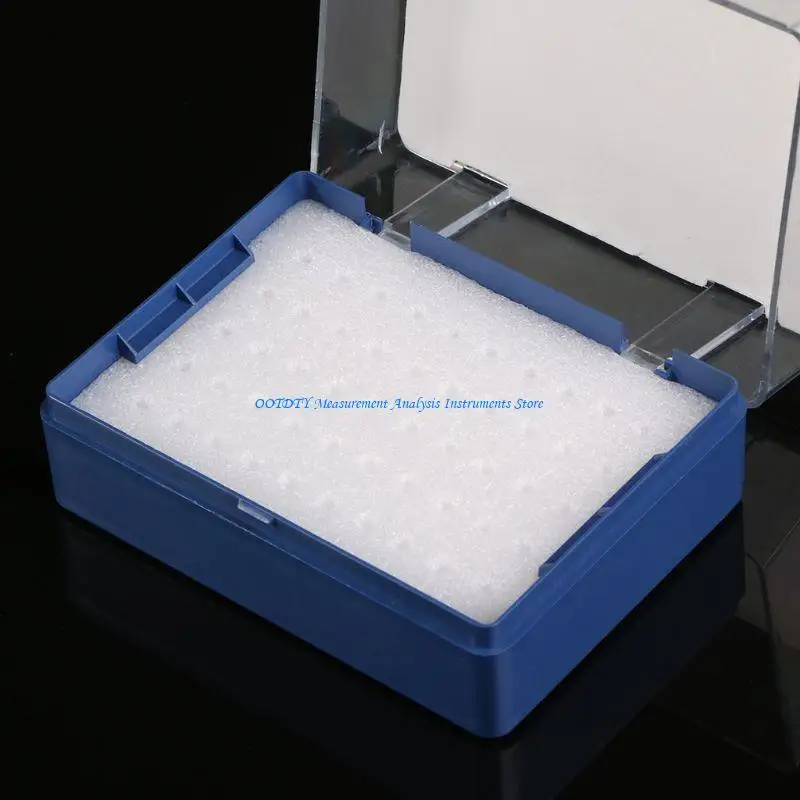367D Plastic Storage Box With Foam Milling Cutter For 50 PCB Drill Bits