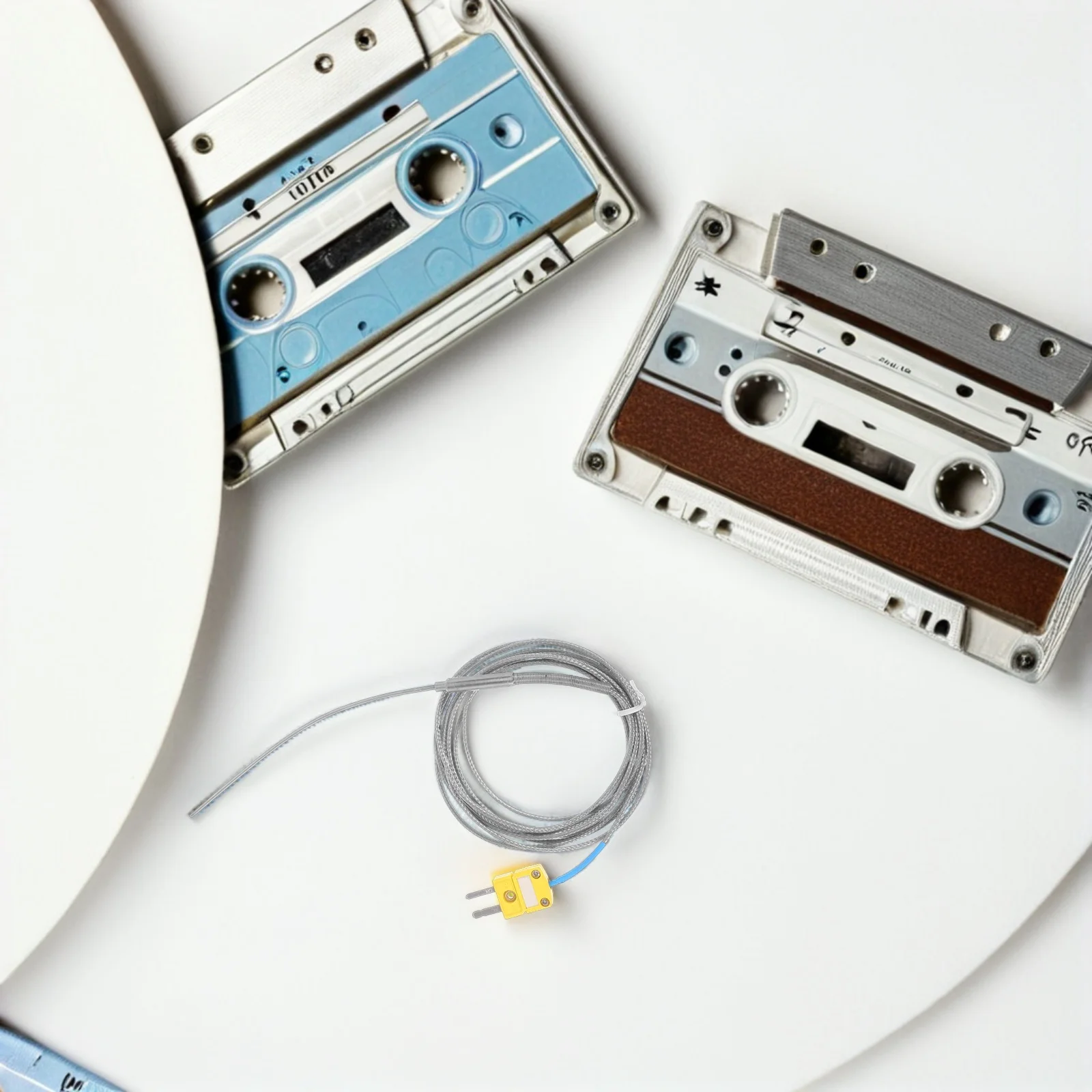 

K Type Thermocouple 0-1100c Temperature Probe Sensor Heat Resistant Materials for Extreme Environments Thermocouple Probe