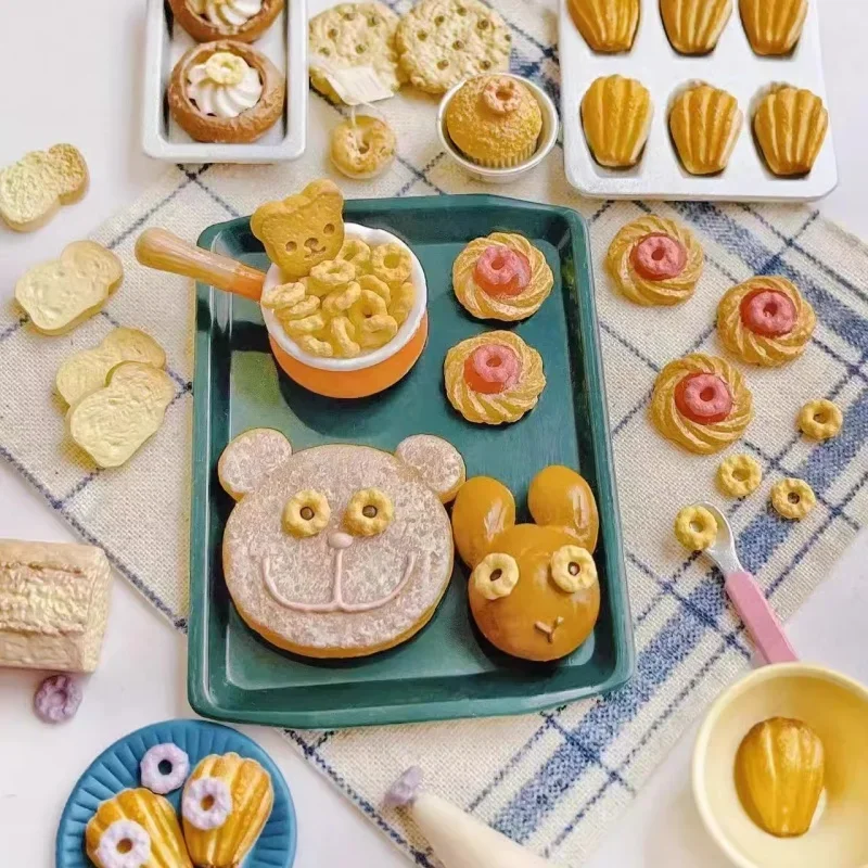 1:6 casa de muñecas Mini modelo muebles accesorios círculo de cereales de 7 colores 21 Uds Set Bjd Blyth soldado Lol miniaturas accesorios de escena juguete