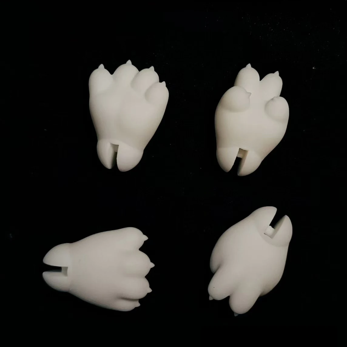 Doll Hand Shape DIY Doll Accessories Hand 3D Printing Resin Anime Hand Gesture For 1/3 1/4 1/6 BJD Doll Toys Gifts