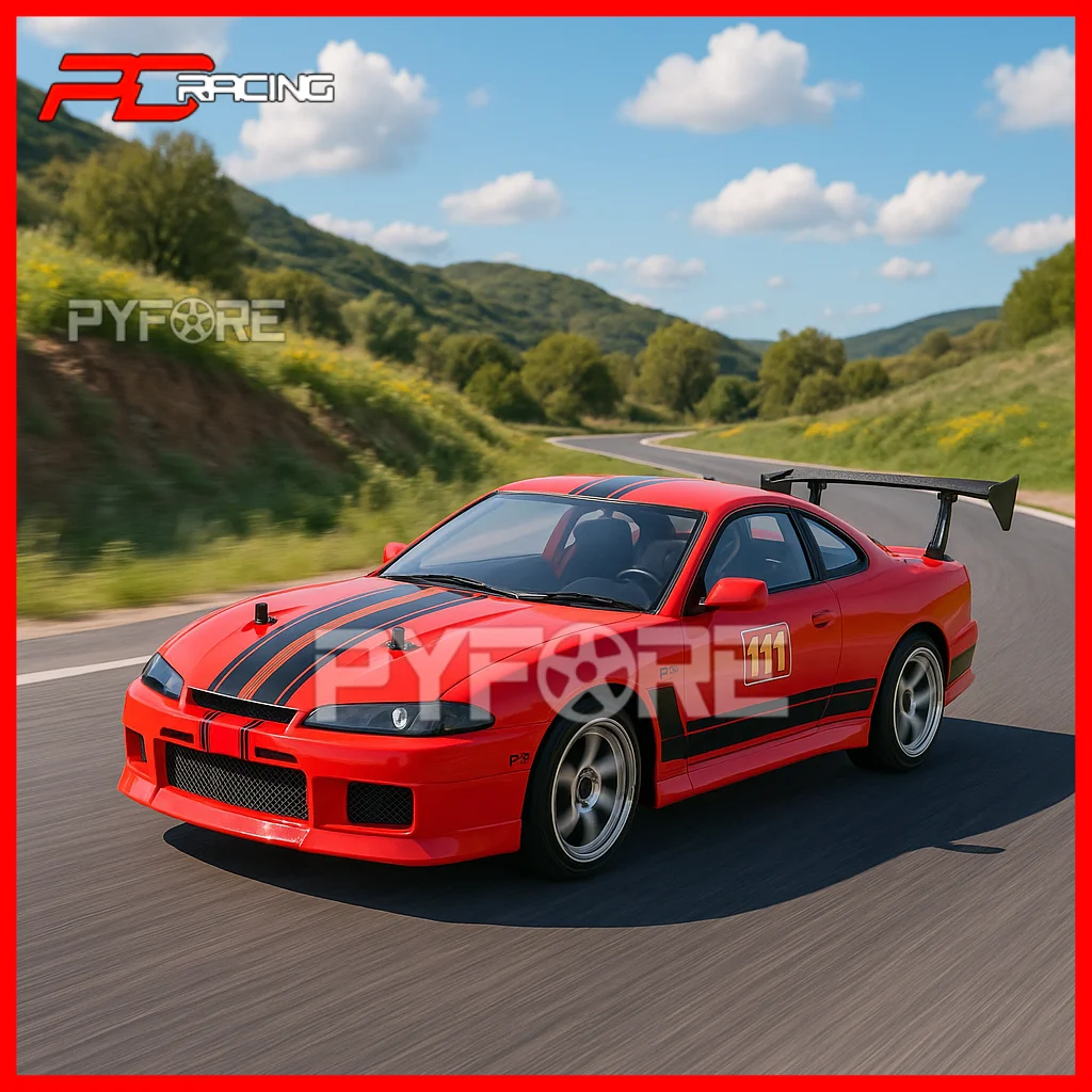 

PD Racing Silvia Brushless 1/10 Drift Touring Car Electric On-Road Remote Control Model Vehicle Toy for Adults & Children