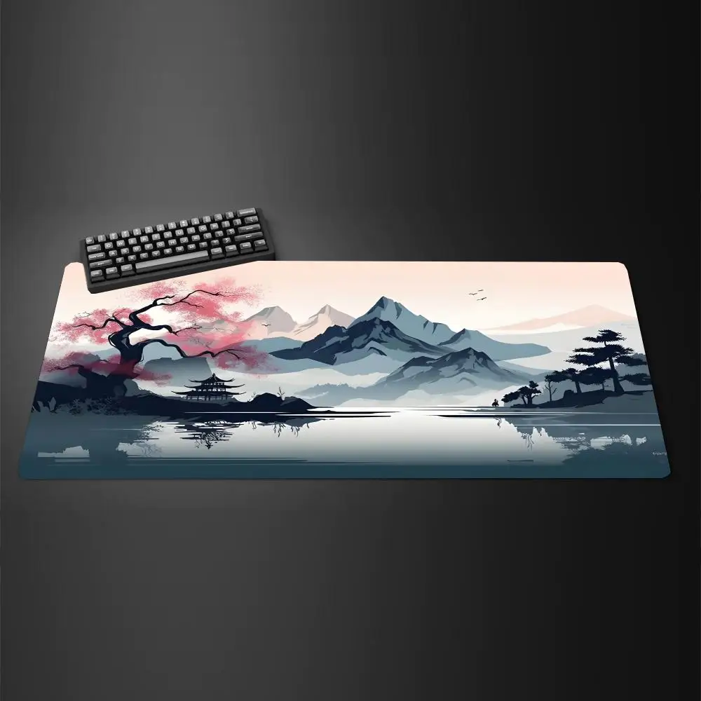 

Gaming mouse mat Anime Ink mouse mat Mouse mats Desk mat Carpet for mouse Computer desk mat painting Mouse Pad